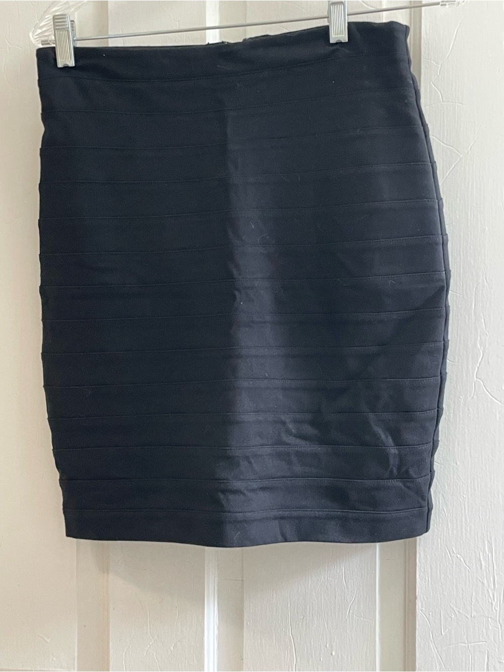 Express Black Mini Bandage Skirt